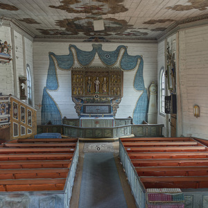 Näshult church, interior