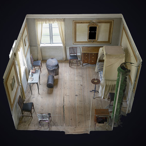 The yellow bedchamber