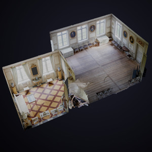 The Great Hall and blue atrium