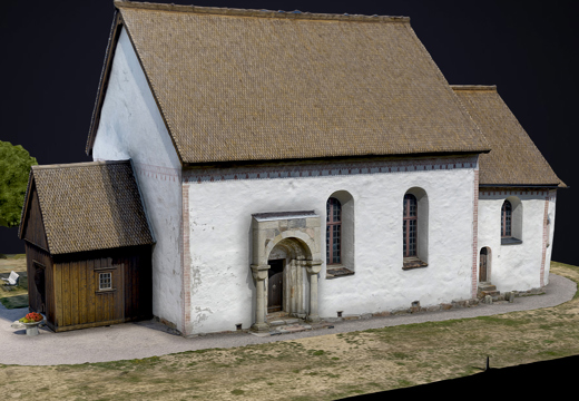Lannaskede old church