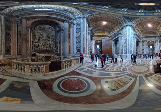 St Peters basilica - Right(north) transept