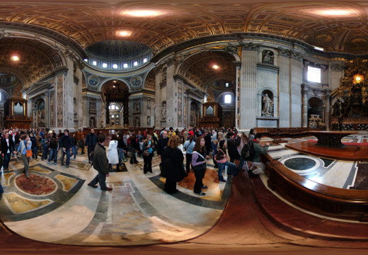St Peters basilica - The Tribune