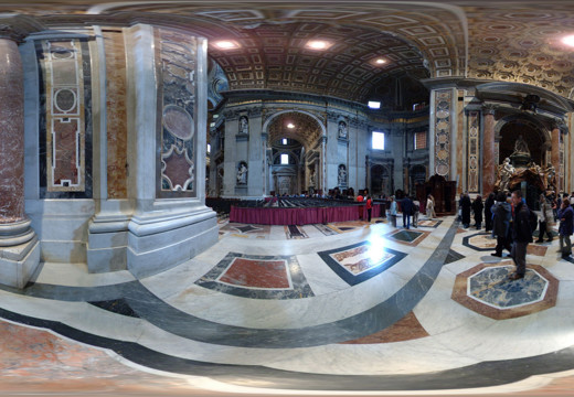 St Peters basilica - Monument to Alexander VII