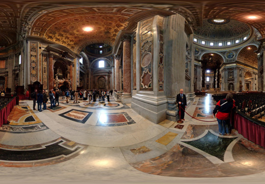 St Peters basilica - Right (south) transept