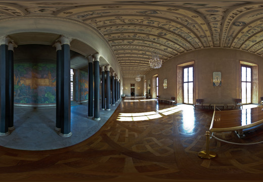 Stockholm city hall - the Prince´s gallery