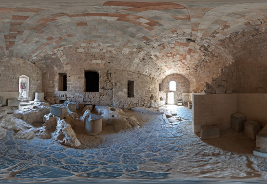 Lindos Acropolis - Medieval headquarters building