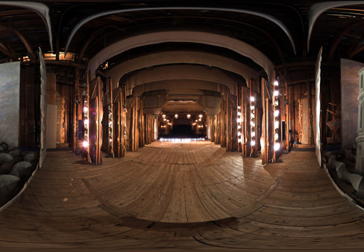 Drottningholms slottsteater, stage
