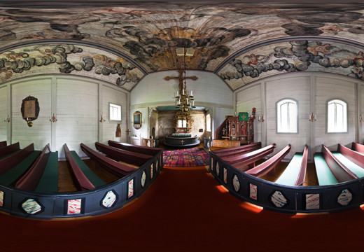 Haurida church, aisle