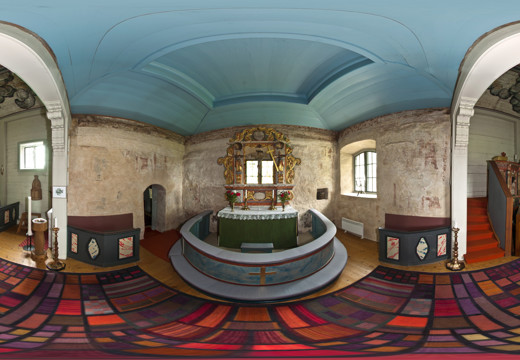 Haurida church, chancel
