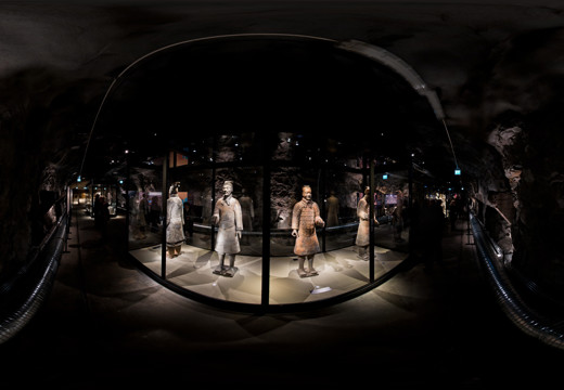 Terracotta Army at Östasiatiska museum, Unarmored officers