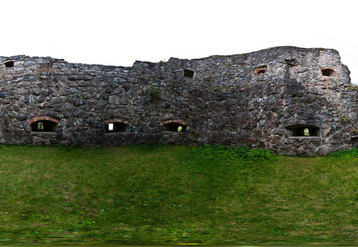Southeastern round tower, Kronoberg castle ruin