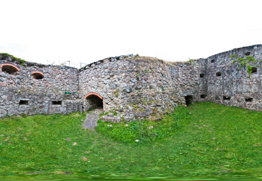 Round tower, Kronoberg castle ruin