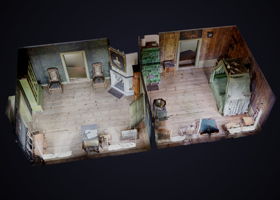 The Baron´s antechamber and bedchamber