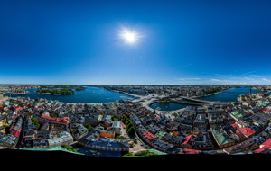 Top of the German church 
